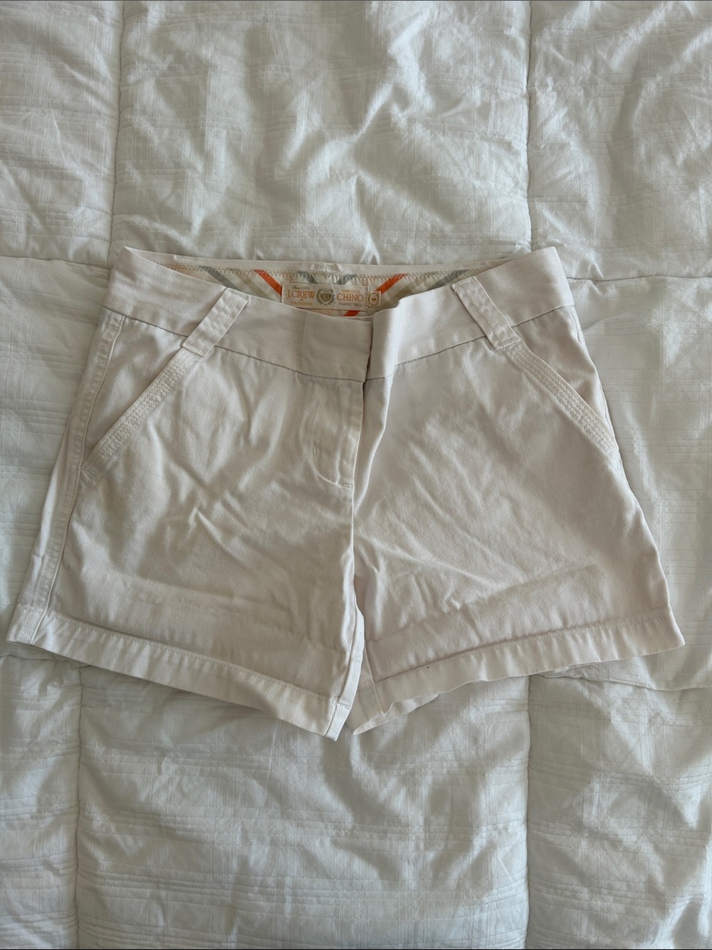 J.Crew Chino Shorts – Women’s Size 4 – White